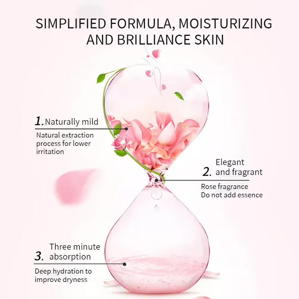 100Ml Rose Water Spray Hydrating Moisturizing Rose Pure Dew Toner Face Mists Face Care Skin Care Face Spray
